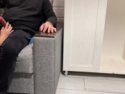 StepMom Caught StepSon Jerking off and help him to Cum Quick Creampie  7/16