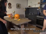 MATURE4K. Deep in her pumpkin patch 6/16