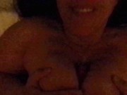 POV Blow Job, Tit Fuck and Pearl Necklace with Big Tits MILF 16/16