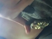 invites me for a ride in his car and I undress sexyly for him 9/16