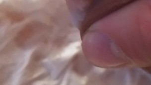 I CUM SO FAST! CUMSHOT CLOSEUP SOLO MASTURBATION