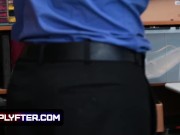 Shoplyfter - Blonde Babe Takes Off Her Clothes For Strip Search In The Backroom And Avoids Fine 9/16