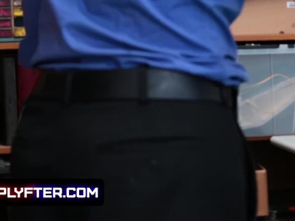 Shoplyfter - Blonde Babe Takes Off Her Clothes For Strip Search In The Backroom And Avoids Fine