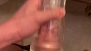 Fleshlight jerk off very quick