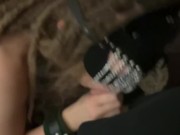 Naughty blonde Kitty with dreads gets frisky  16/16