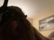 Naughty blonde Kitty with dreads gets frisky  9/16