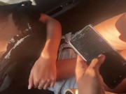 testing my vibrator on the way to the supermarket *part 3* 11/16