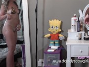 Hotwife revealing slutty micro stripper bikini try on. Must have for any slutwife | DaddysCowgirl 11/16