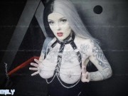 Gothic Slut Maddison Ink Sucks Strangers Cock In Glory Hole! 2/16