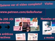 JOI hentai x2, dos oportunidades para correrte.