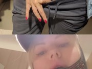 SHE CUMS IN PANTIES IN A SHOP 6/16