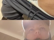 SHE CUMS IN PANTIES IN A SHOP 7/16