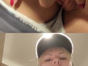 SHE CUMS IN PANTIES IN A SHOP 9/16