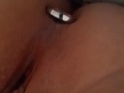 Pushing Out Buttplug Close Up - Screenshot 13 of 16 - Close Up