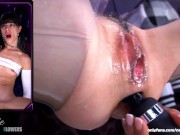 Hitachi toy DEEP penetrate my ASS,until i start SQUIRT 7/16