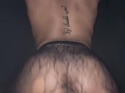 Freaky black ebony teen Twerk and cum on dick  6/16