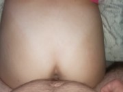 Cumming on her ass 12/16