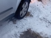 Winter snow bathing 10/16