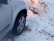 Winter snow bathing 11/16