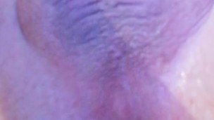 thick CD Sissy Viktoria fucks dildo and moans