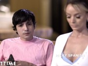 I Kept My Stepmom Up All Night With My Cock! 1/16