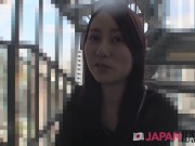 Japanese MILF Tomoka Horii approaches with an eager curiosity 2/16