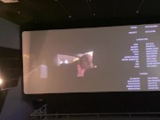 PUBLIC SEX IN THE CINEMA! DEEPTHROAT NARA GIRL. SHE ATE MY CUM💦 RISKY SEX IN THE CINEMA 16/16