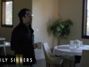 Family Sinners - Laney Grey Seduces Her Stepdad Tommy Pistol So He Won't Kick Her Out Of The House 1/16