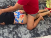 Hermanastro por el culo no me  / lo descubro masturbandose y me llena el culo de semen 9/16