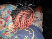 Big Booty Ebony public session 3 (Sloppy toppy and Backshot) 2/16