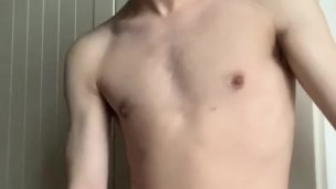 Twink Jerks off very HOT + CUMSHOT
