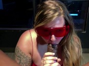 BBW SUCKING ON AN 11 INCH BBC TEASERS 8/16