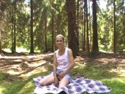 Smoking in the woods is forbidden you bitch!! It will be expensive! No money ? I will fuck you... 3/16