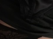 Sex nylon on the kitchen with cum on panties part 2/2 6/16