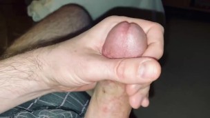 Big Cock Guy At Home Amateur Cumshot