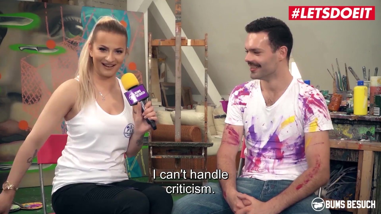 BUMSBESUCH - Thick Porn Star Wild Vicky Gets Painted And Fucked By Artist - LETSDOEIT - RedTube