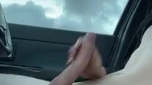 Jerking BWC in the car, very public 