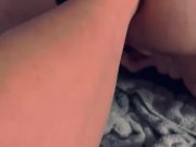 Fat Ass Goth Girl Críes and Whimpers while being Anally Fisted for the First Time! 15/16