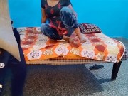 My sexy girlfriend had sex with me for the first time. My girlfriend have big sexy ass and big boobs 1/16