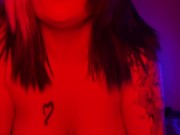 HOT CHUBBY WHITE SLUT FUCKES HER 9 INCH DILDO MISSIONARY  16/16