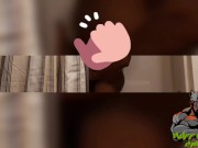 Big Booty Ebony Mature Milf Shower Sex 2/16