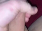 Masturbating before girlfriend comes into bedroom 💦 8/16