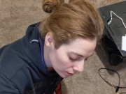 Ex-College Roommate Visits for One Final Blowjob from Heather Kane! 11/16