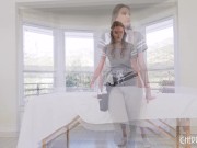 Petite Blonde Masseuse Ashley Lane Is in the Mood for Isiah Maxwell's Big Black Cock 1/16