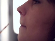 Thick Coed! Voluptuous Galina Watches Herself Rubbing That Curvy Body! 5/16