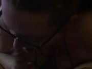 POV Nerdy PAWG Blowjob