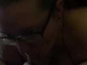 POV Nerdy PAWG Blowjob 15/16