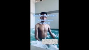 Gay 🏳️‍🌈 Bathhouse Jacuzzi Vlog UNCENSORED on Fancentro :EzraKyle25 OF:Ezra_kyle25