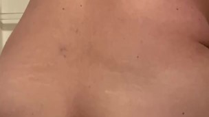 Riding my 8" dildo in Shower!