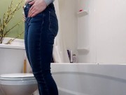 Pissing Through the HOle in my Briefs like a MAN 9/16